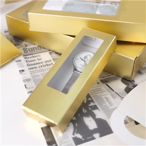 [1419033] กล่องใส่ของขวัญ กล่องใส่สินค้า บรรจุภัณฑ์ กล่องของชำร่วยไซส์ S สีทอง