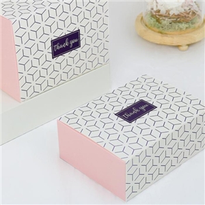 [0405028] กล่องใส่ขนม กล่องใส่ของว่าง กล่องใส่อาหารว่าง กล่องสแน็คบ็อกซ์ ลายบลูบ็อกซ์