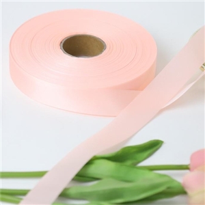 [0905032] ตกแต่งกล่องของขวัญ อุปกรณ์ตกแต่ง ริบบิ้นซาติน สีโอรส#6 ขนาด 1 นิ้ว