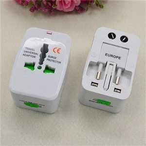 รับสกรีน ปลั๊กแปลงไฟ ต่างประเทศ รับสกรีน หัวปลั๊ก เอนกประสงค์ All In One Universal Travel Adapter