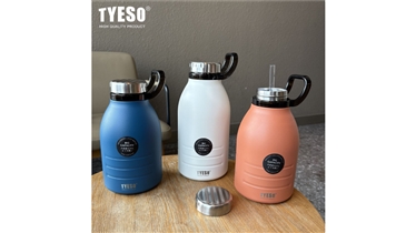 กระบอกน้ำเก็บอุณหภูมิ tyeso ความจุใหญ่พิเศษ พกง่าย