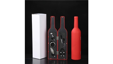 เซ็ตอุปกรณ์ไวน์ทรงขวดสุดหรู